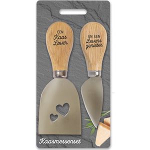 Kaasmesjes set voor kaas lover en levensgenieter