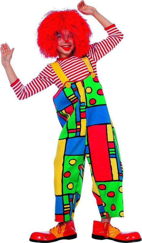 Latzhose - Mondriaan - Carnavalsbroek - Kind