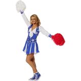 Cheerleader Pakje Blauw Dames