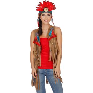 Wilbers & Wilbers - Indiaan Kostuum - Bruin - Verkleedkleding