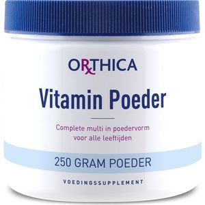 Orthica - Vitamine Poeder - 250 gr - Multivitamine