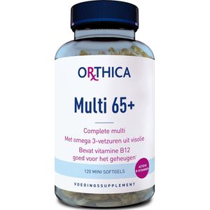 Orthica Multi 65+ (multivitaminen) - 120 softgels