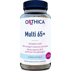 Orthica Multi 65+ (multivitaminen) - 60 softgels