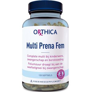 Orthica - Multi Prena Fem (multivitaminen) - 120 softgels