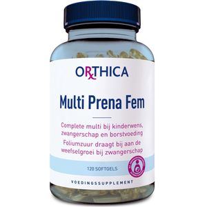 Orthica - Multi Prena Fem (multivitaminen) - 120 softgels