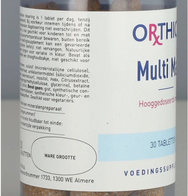Orthica Multi Max 30 tabletten