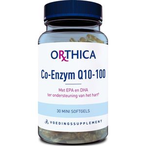 Orthica Co-enzym q10-100 30 softgel capsules