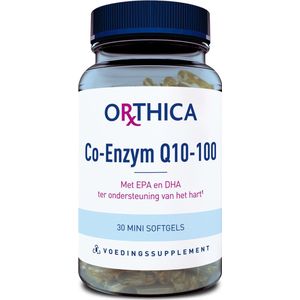 Orthica Co-enzym q10-100 30 softgel capsules