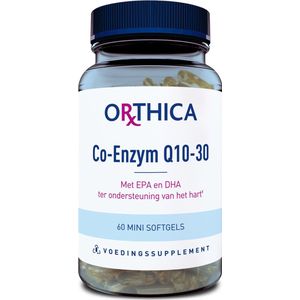 Orthica Co-Enzym Q10-30 (voedingssupplement) - 60 Mini Softgels