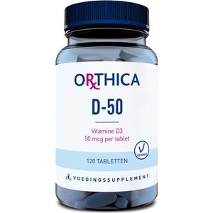 Orthica D-50 (Vitaminen) - 120 Tabletten