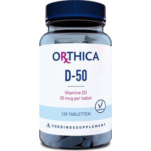 Orthica Vitamine D-50 120 tabletten