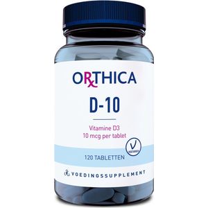 Orthica D-10 (Vitaminen) - 120 Tabletten