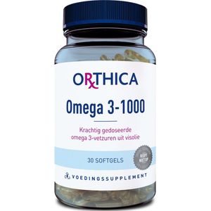 Orthica Omega 3-1000 (visolie) - 30 softgels