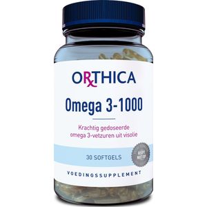 Orthica Omega 3 1000 30 softgels