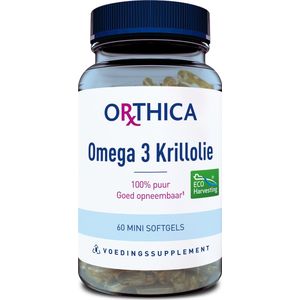 Orthica Omega 3 Krillolie 60 mini softgels