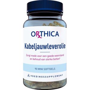 Orthica Kabeljauwleverolie 90 softgel capsules