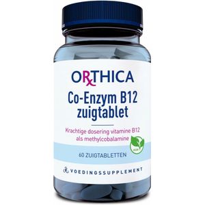 Orthica Co-Enzym B12 Zuigtablet (voedingssupplement) - 60 Zuigtabletten