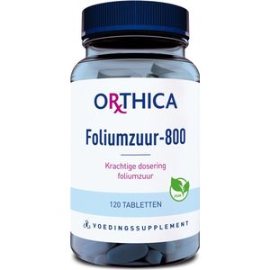 Orthica Foliumzuur-800  (vitaminen zwangerschap) - 120 Tabletten
