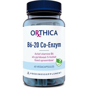 Orthica Co-enzym B6-20 60 Vegetarische capsules
