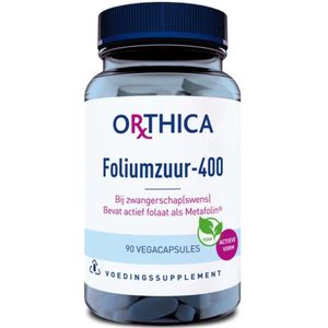 Orthica - Foliumzuur - Voedingssupplement - 90 Capsules