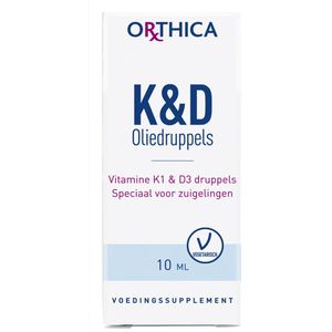 Orthica K&D Oliedruppels voor Zuigelingen - 10 ml