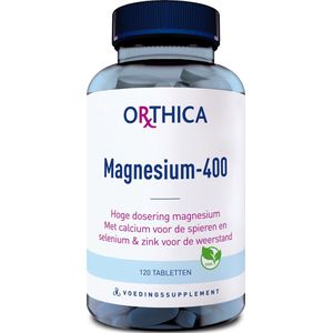 Orthica Magnesium-400 (Voedingssupplement) - 120 Tabletten