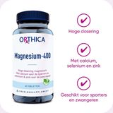 Orthica Magnesium 400 (Voedingssupplement) - 60 tabletten