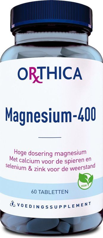 Orthica Magnesium 400 (Voedingssupplement) - 60 tabletten