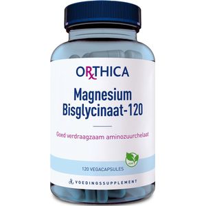 Orthica Magnesium bisglycinaat orthica 120 vegetarische capsules
