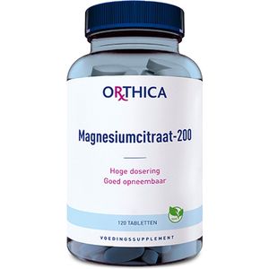 Orthica Magnesium citraat 200 120 Tabletten