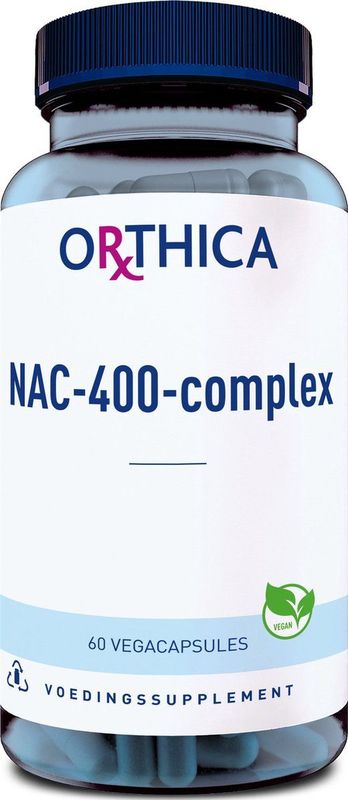 Orthica - NAC-400-Complex Capsules - 60 Stuks - N-acetyl-cysteïne