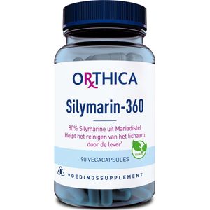 Orthica - Silymarin 360 - Kruidenpreparaat - 90 Vcaps - Geschikt voor Vegetariërs en Veganisten