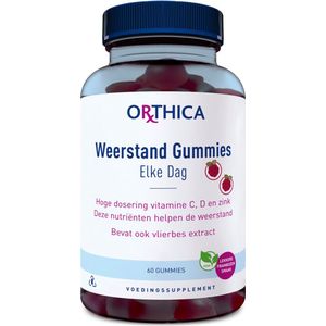 Orthica Weerstand gummies 60 Gummies