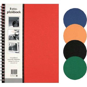 Plakboek Papyrus 160x215mm 40 vel assorti | 10 stuks
