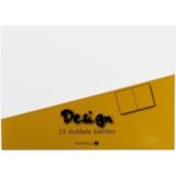 Papyrus Dubbele Kaart 10,5 X 14,8 Cm Papier Wit 15 Stuks