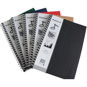 Plakboek Papyrus 400x280mm 40 vel assorti | 5 stuks