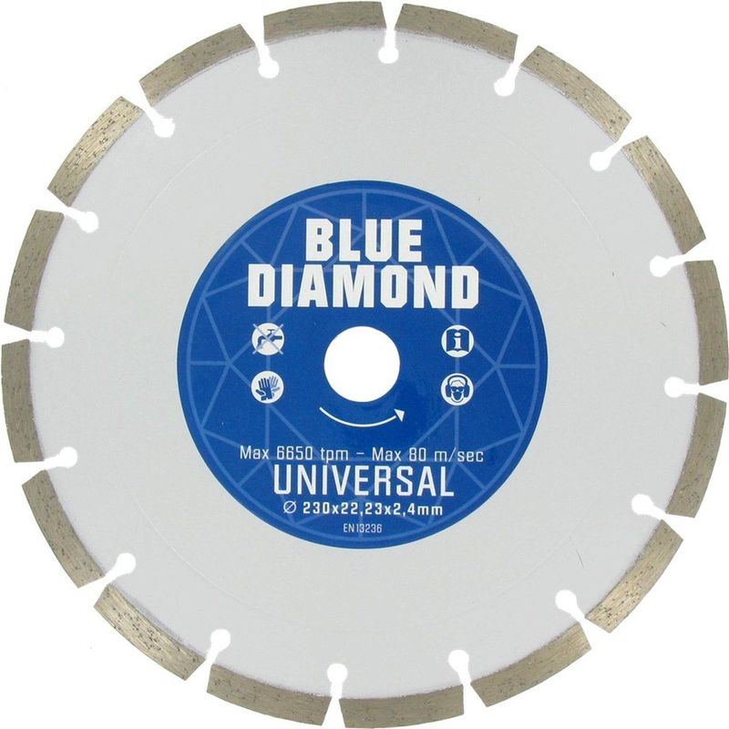 Carat - CEBD150910 - Diamantzaagblad - 150 X 22,23mm - Universeel