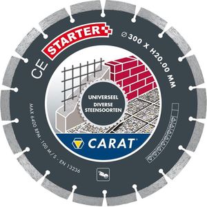 Carat DIAMANTZAAG UNIVERSEEL Ø400x25,40MM, CE STARTER - CES4004000 - CES4004000