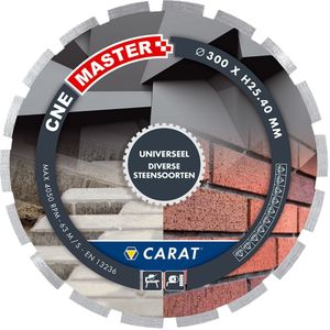 Carat DIAMANTZAAG UNIVERSEEL Ø500x25,40MM, CNE MASTER - CNEM500400 - CNEM500400