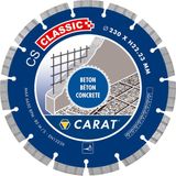 Carat CSC1253000 Diamantzaagblad voor droogzagen - 125 x 22,23mm - Beton