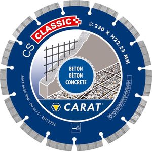Carat Diamantzaag Beton Ø125X22,23Mm, Cs Classic