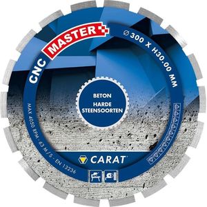 Carat DIAMANTZAAG BETON Ø300x25,40MM, CNC MASTER - CNCM300400 - CNCM300400