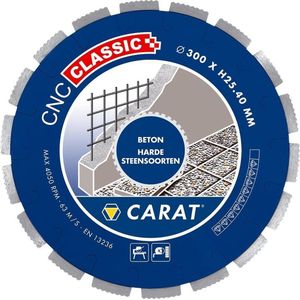 Carat CNC CLASSIC Diamantzaagblad beton/hard steen 350x30mm - CNCC350500