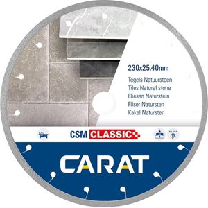 Carat Diamantzaag Tegels Ø125X22,23M - Csm Classic