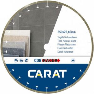 Carat CDBM350400 Racer Diamantzaagblad - 350 X 25,4mm - Tegels/Natuursteen
