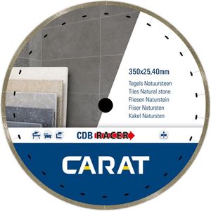 Carat - CDBM350400 - Diamantzaagblad - 350 X 25,4mm - Tegels/Natuursteen