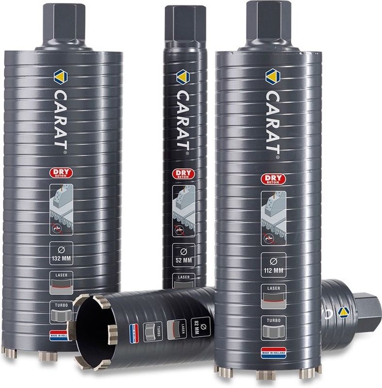 Diamantboor - Ø122mm - Beton - Droog Boren - 5/4" UNC