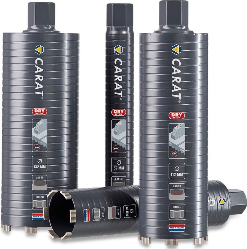 Diamantboor - Ø162mm - Beton - Droog Boren - 5/4" UNC