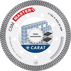 Carat CSMM115300 Diamantzaagblad Voor Droogzagen - 115x22,23x10mm - Tegels/Natuursteen