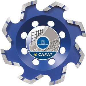 Carat Slijpkop Beton Ø125x22.23 mm Dustec, CUBG Star Master